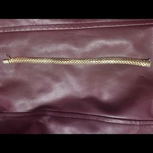 14k yellow gold 8 inch bracelet